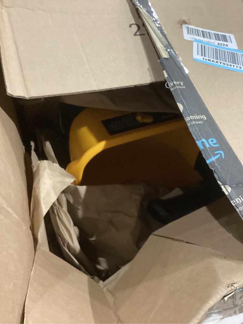 Condition photo showing As Is for Gerttilyon Salt Spreader for Dewalt 20V 60V Li-ion Battery - Handheld Seed and Fertilizer Power Spreader. Year-Round Coverage for Grass Seeds, Rock Salt, ice melt Seasons?Tool only?, Green
