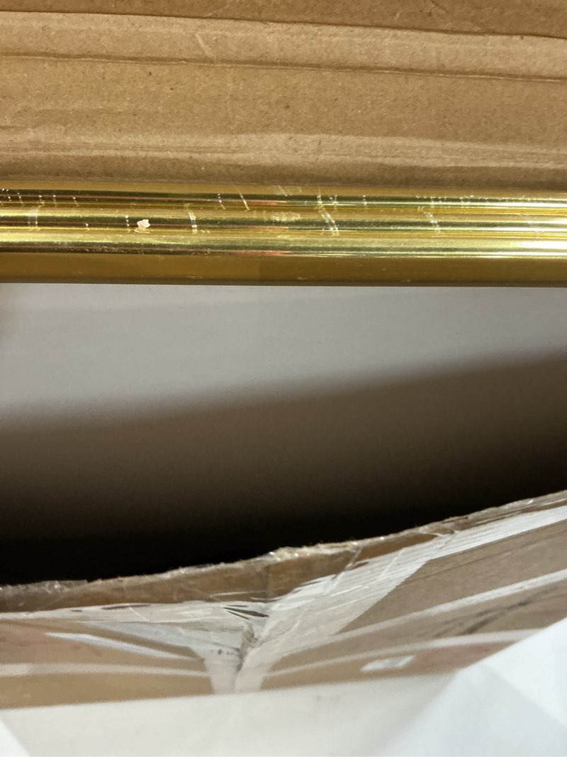 Condition photo showing New/Like New for ELSKER&HOME 18x24 Poster Frame 3 Pack, Gold Picture Frame for Horizontal or Vertical Wall Mounting, Sturdy and Scratch-proof Gold 18 x 24