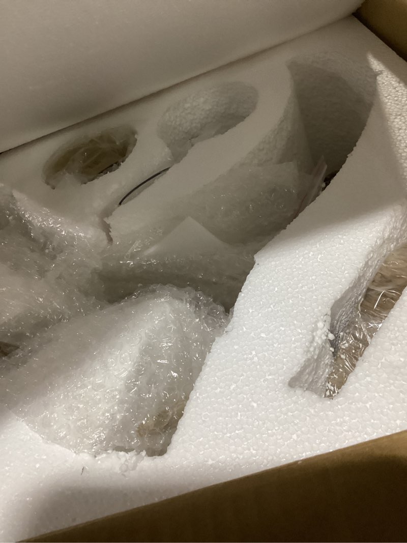 Condition photo showing As Is for fashion retro resin antler wall light sconce frosted glass shade wall lantern american country style wall lamp restaurant bar cafe decor lighting indoor and outdoor
