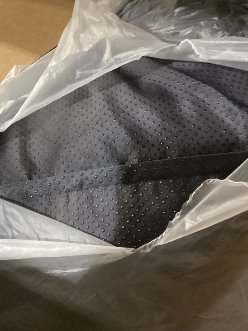 Condition photo showing Good Condition for le sure shown on tv donut dog bed medium size dog - round cat beds indoor as bed gift for calming with washable cover, cute home decor bed with jacquard shaggy plush & anti slip bottom, 30 inch, blue 30.0"l x 30.0"w x 8.0"th cozy clouds blue