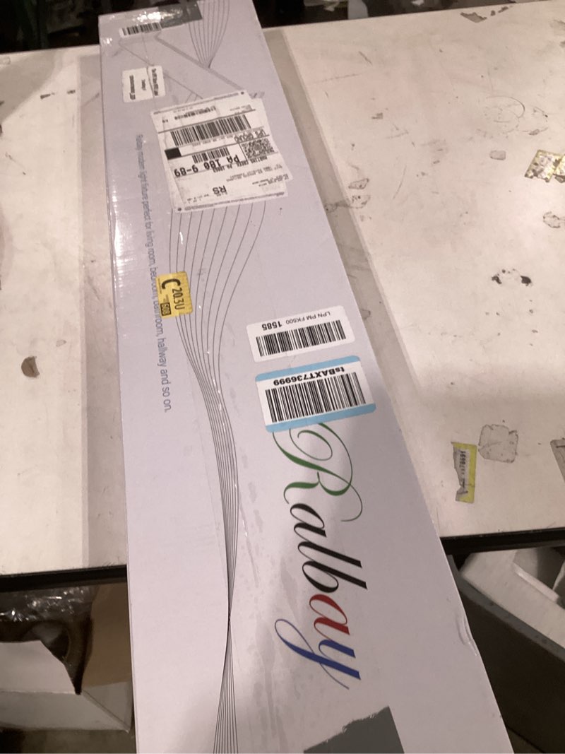 Condition photo showing Good Condition for Ralbay 30W Bathroom Light Fixture 32.67 inch Vanity Lights Arm Length Wall Light for Bathroom Dressing Room IP44 Waterproof 3900LM Warm White Light 3000K, Black Black-Warm White 32.6 inch