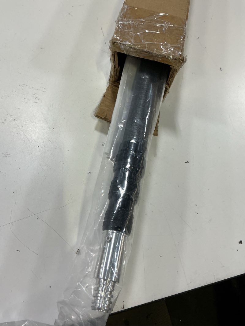Condition photo showing Good Condition for fiberglass telescoping boat hook for docking, insulated floating push pole with non-slip rubber tip, scratch-resistant & sturdy, lightweight, 3/4" thread screw end 13ft fiberglass telescoping pole with boat hooks