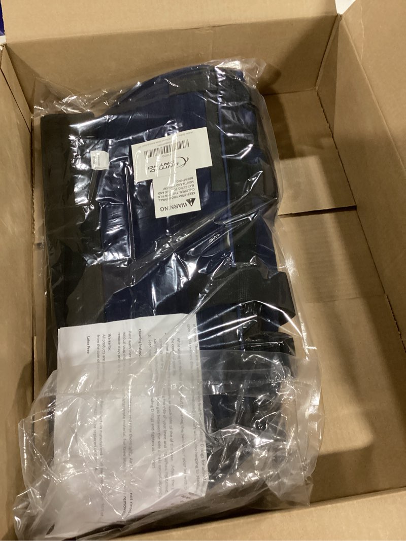 Condition photo showing Good Condition for United Ortho 61020 3-Panel Knee Immobilizer, 20" Navy 20" Immobilizer