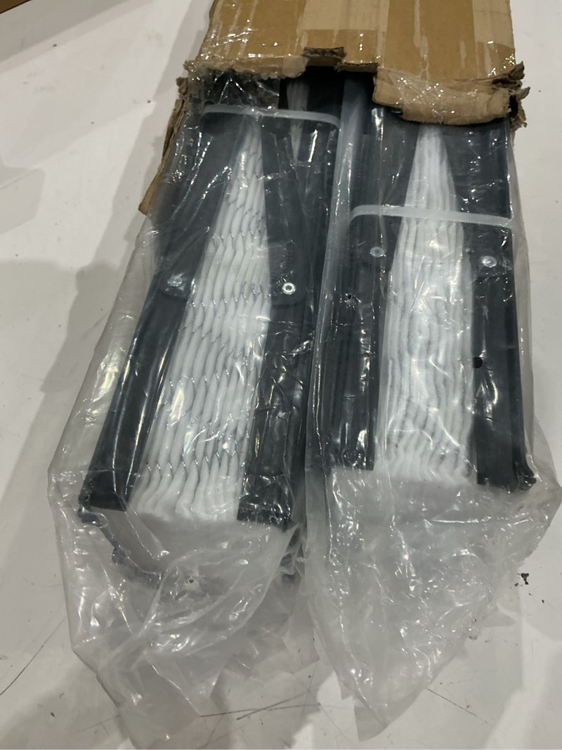 Condition photo showing As Is for 2 pack 413 replacement filter compatible with aprilaire whole house air purifier 1410, 1610, 2410, 2416, 3410, 4400, merv 13 filters, actual size: 28"x16"x4", nominal size: 25x16x4