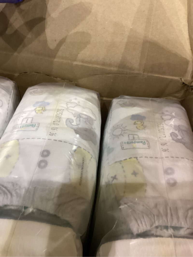 Condition photo showing New/Like New for Pampers Swaddlers Diapers, Size 1 (8-14 lbs), 198 Count, Absorbent, Keeps Baby Dry and Comfortable, Skin Safe Disposable Baby Diaper (Packaging May Vary) Size 1 198