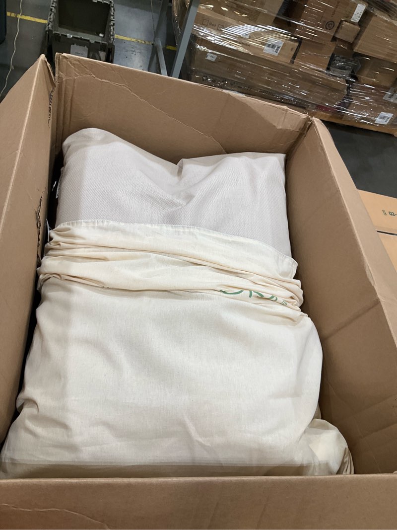 Condition photo showing Good Condition for badesofa® luxury bathtub pillow l - large bath pillow for therapeutic neck and back support quick-drying - full body bath tub cushion - luxury spa cushion in ivory pearl ivory pearl large (single pillow)