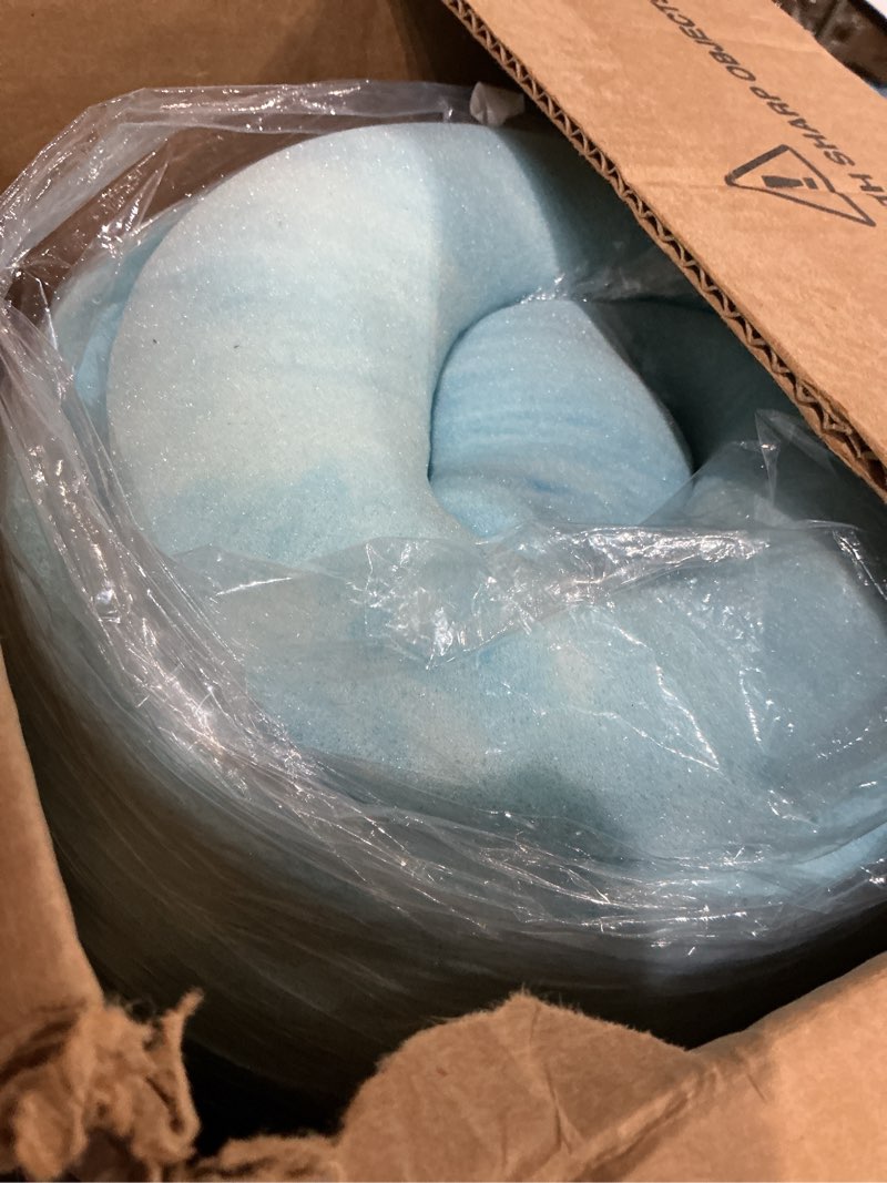 Condition photo showing Good Condition for sure2sleep gel swirl memory foam mattress topper - 3 inch, pressure relieving, cooling comfort - made in the usa & certipur-us certified - softens firm beds and extends mattress life - full size full 3 inch