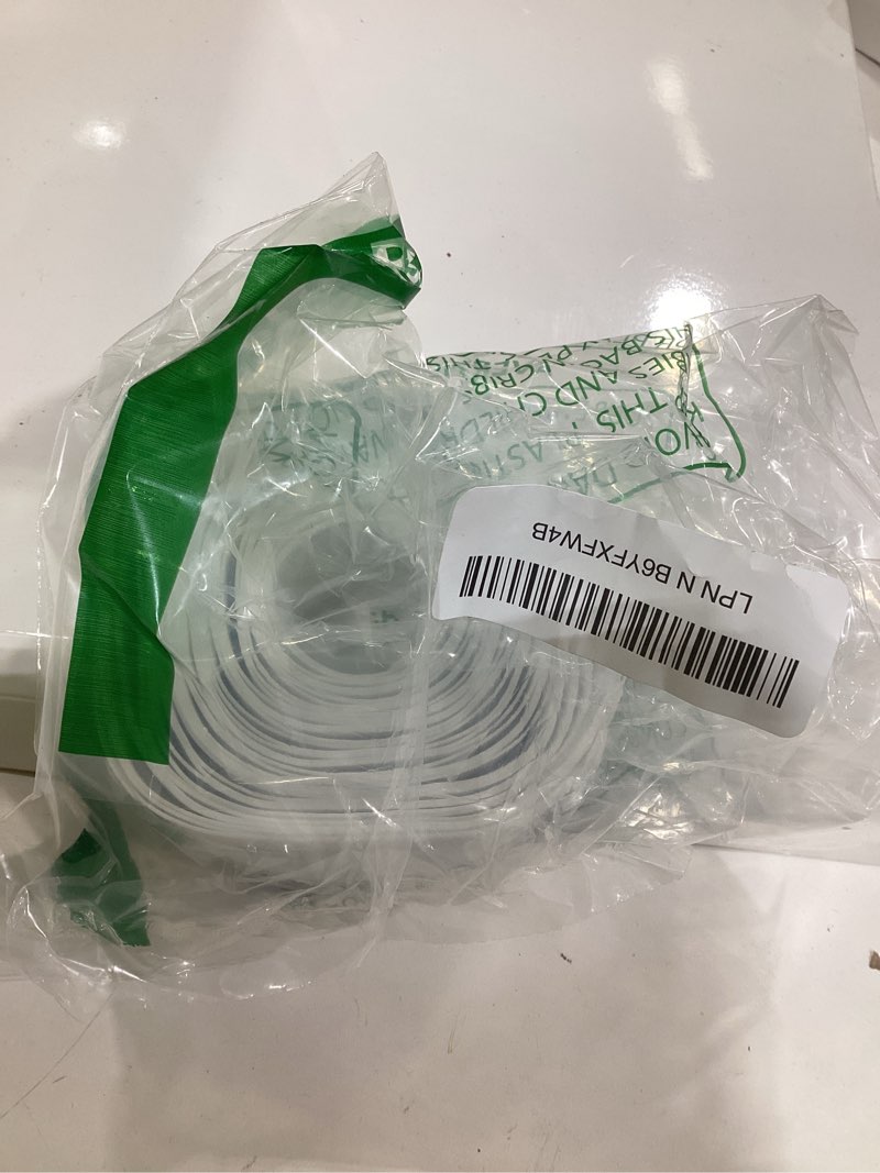 Condition photo showing New/Like New for 26 Feet Silicone Seal Strip, Weather Stripping Seal Tape for Door, Window & Shower Glass Gaps (White, 45MM) 45mm White