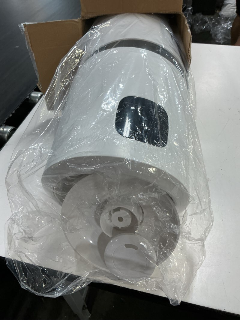 Condition photo showing Good Condition for large humidifiers for bedroom, 9l/2.5gal ultrasonic cool mist, top fill easy clean with 350ml/h mist speed, quiet, suitable for kids room plant yoga office study room living (white, round) white round