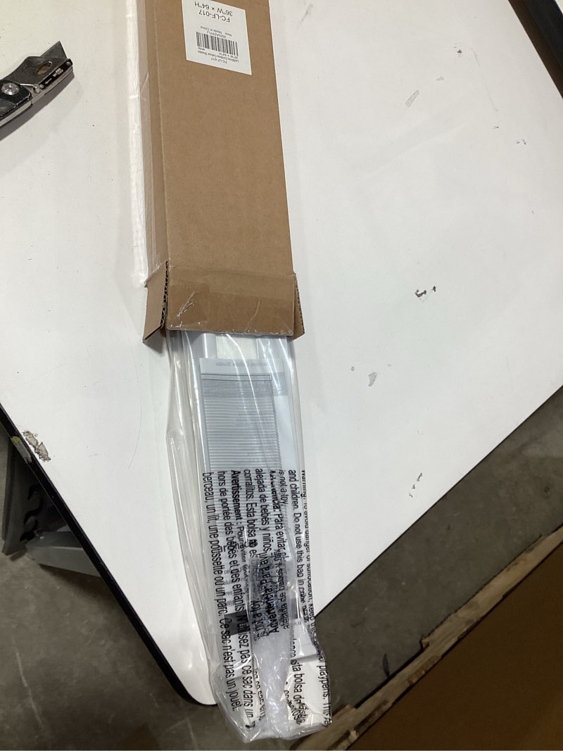 Condition photo showing Good Condition for lazblinds cordless cellular shades, light filtering honeycomb shades for home, thermal insulation noise reduction blinds for windows, 36'' w x 64'' h, white light filtering-white 36'' w x 64'' h