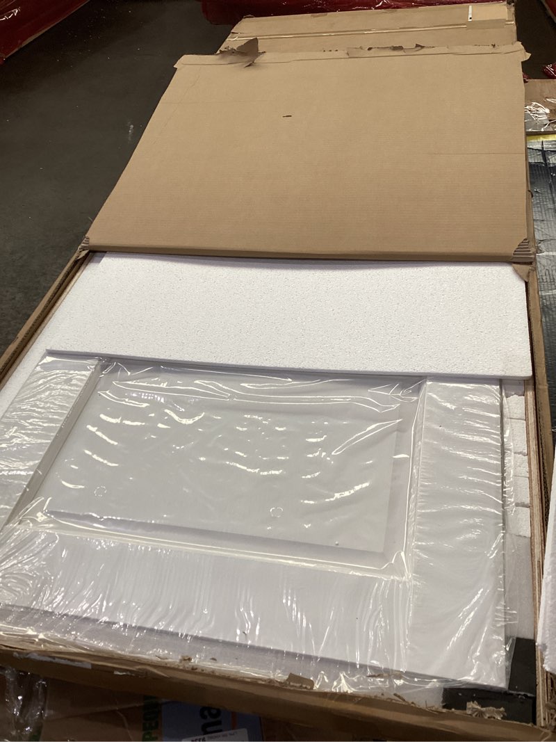Condition photo showing Good Condition for 30"x80" 2-panel interior slab door,pre-assembled solid core french wood panel for pantry laundry closet bathroom,white pre-finished surface paintable?doorknob and hinges not included? 30 in x 80 in 2-panel