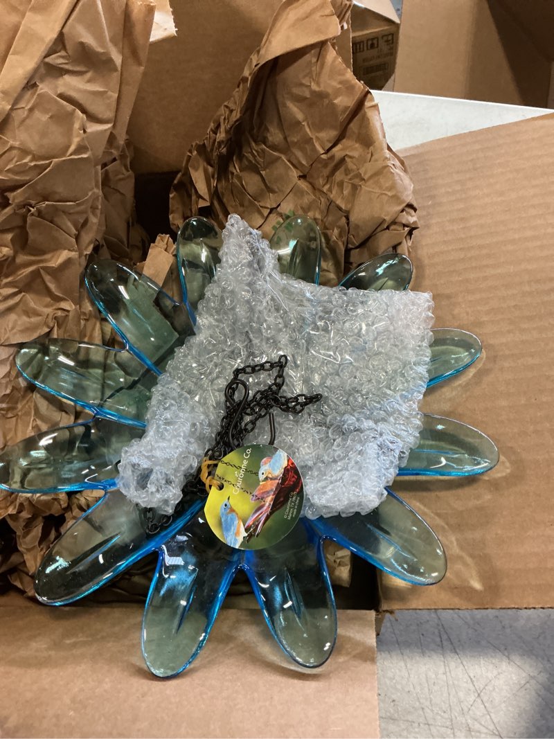 Condition photo showing New/Like New for Daisy Petite Bird Feeder, M353-200-09, 10.1 Ounce Capacity, Aqua Blue, 1 Piece