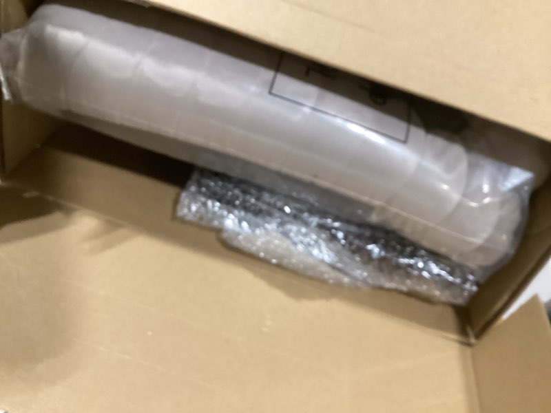 Condition photo showing New/Like New for Zakkart SnugCloud Cat Window Perch with 4-Sided Bolster - Orthopedic Cat Hammock for Window Sill - Solid Hardwood & Metal Frame - Window Seat for Pets (Dark Stained Wood w/Brown Bed, Large) Dark Stained Wood w/ Brown Bed Large (25"x15")