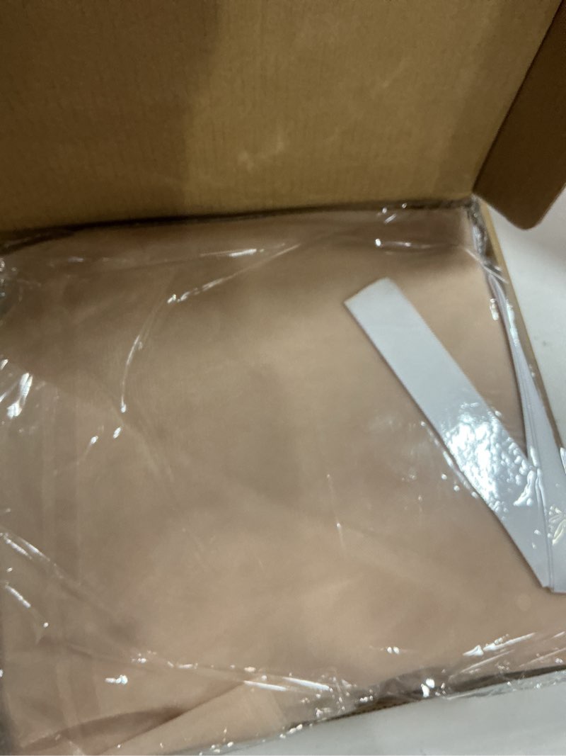 Condition photo showing New/Like New for Tulle Backdrop Curtain with Lights String 10FT X 8FT Champagne Sheer Tulle Backdrop Curtains for Wedding Birthday Party Reception Photo Booth Background Decorations (2 Panels 5x8FT) 10ft(W) X 8ft(H) (2 Panels 5ft X 8ft) Champagne