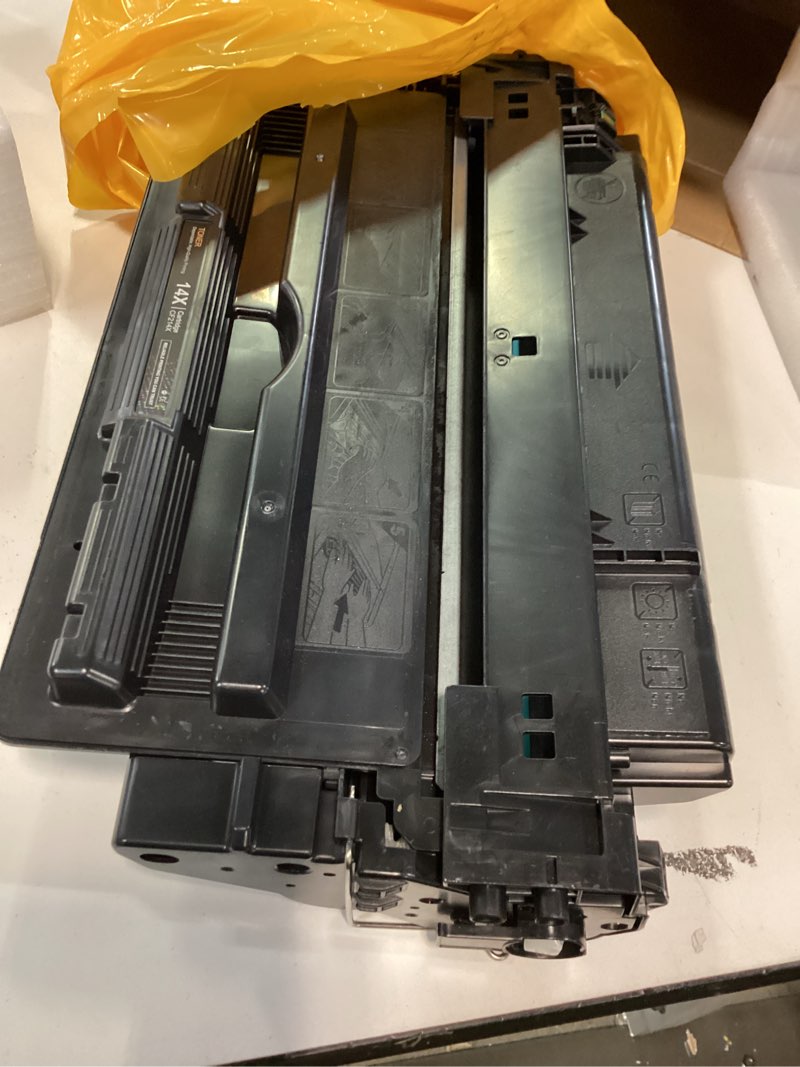 Condition photo showing As Is for CF214A 14A Black Toner Cartridge High Yield with CHIP 1-Pack Replacement for HP 14A Toner for Laser Enterprise M712 Series, MFP M725 Series Printer