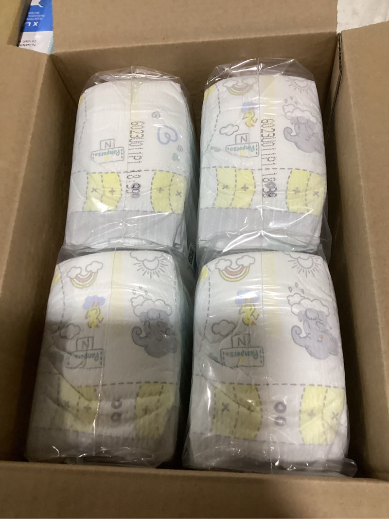 Condition photo showing Good Condition for pampers swaddlers diapers, size 0 (up to 10 lbs), 84 count, absorbent, keeps baby dry and comfortable, skin safe disposable baby diaper (packaging may vary) newborn 84