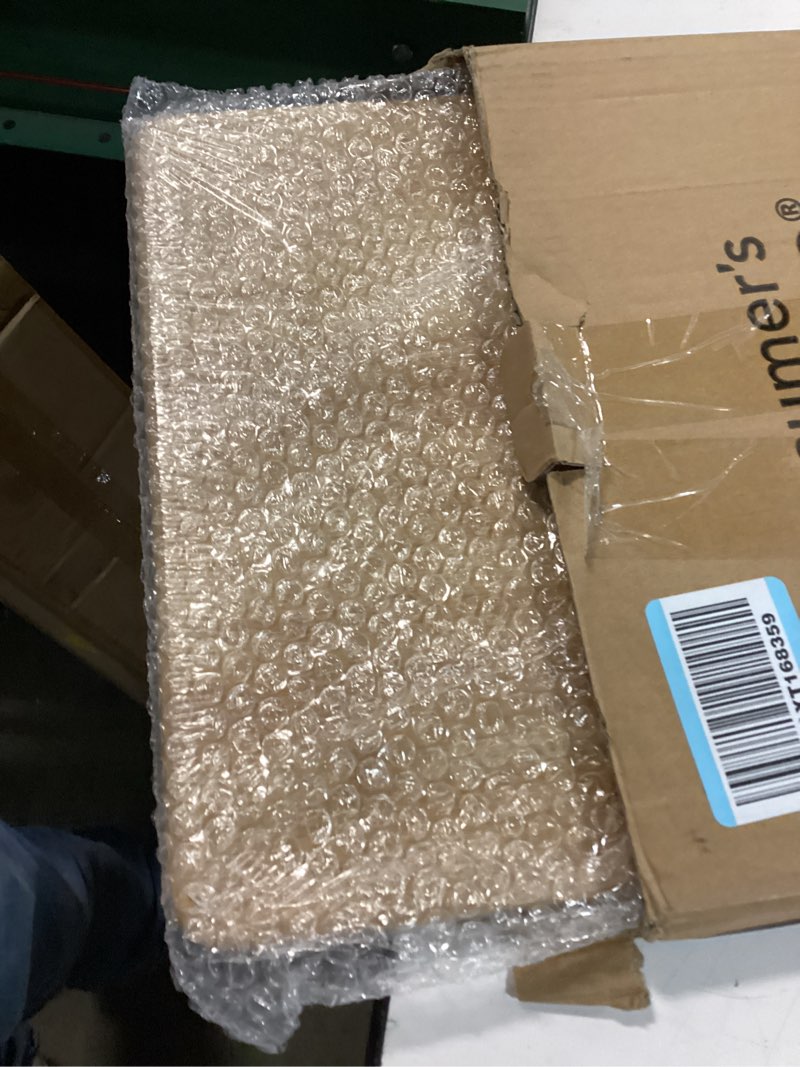 Condition photo showing Good Condition for Prosumer's Choice Bamboo TV Swivel Stand for LED/LCD TV, Monitors, Stereos, 31 inch Base Surface - 360? Rotation - Rotating Computer Stand/Media Console, Entertainment Center for Living Room Bedroom