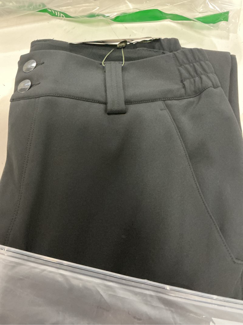 Condition photo showing Good Condition for FREE SOLDIER Men's Warm Windproof Winter Fleece Lined Pants Hiking Expandable-Waist Softshell Snow Ski Pants 34W x 30L Black