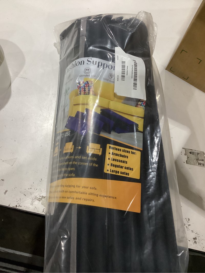 Condition photo showing New/Like New for Heavy Duty Couch Cushion Support Board for Sagging Sofa, 24''x72'' Extra Thick Solid Wood Under Couch Insert with Anti-Slip Dots, Repair Sagging Spring Sofa and Replace Worn Cushions 72" x 24" - Deep Couch