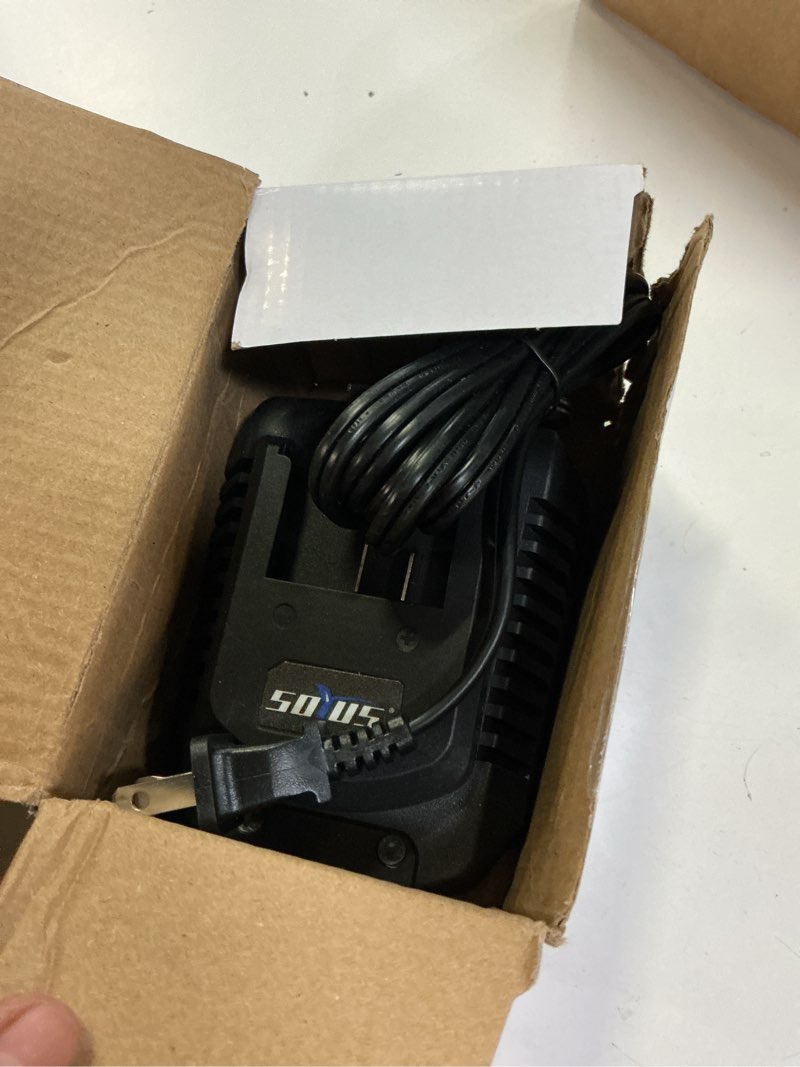 Condition photo showing Good Condition for soyus 20v lithium ion battery charger fast charge,only compatible with these two b0db1lsgj8, b0db1km3nd