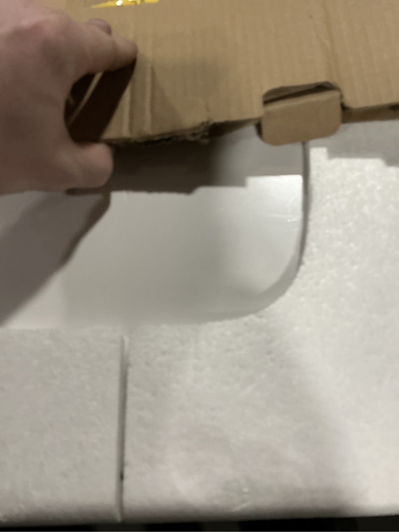 Condition photo showing Good Condition for ELONGATED toilet seat risers for seniors, Slow Close, Elevated toilet seat, Heavy Duty, Never Loosen, Raised toilet seat elongated bowl, White(18.5”)