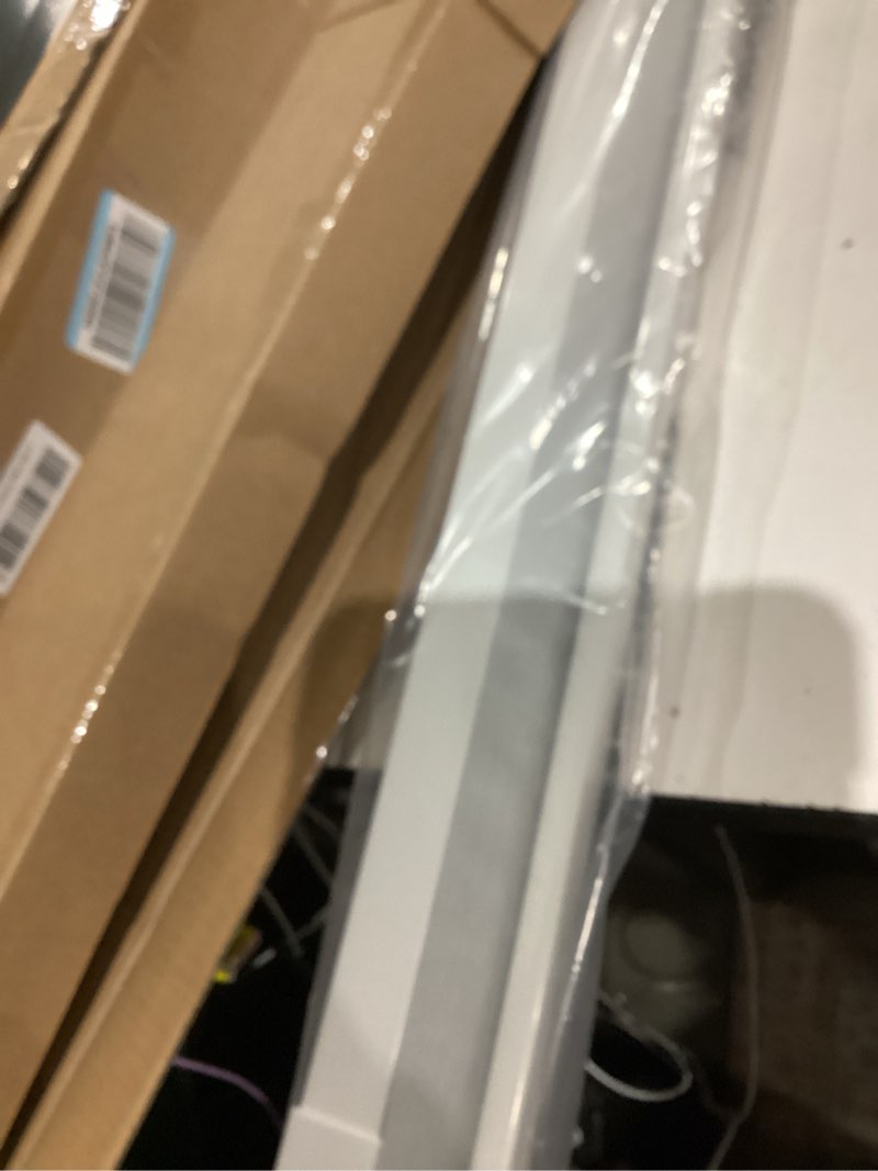 Condition photo showing Good Condition for LazBlinds Cordless Cellular Shades, No Tools No Drill Blackout Honeycomb Shades Pleated Blinds for Windows, 34'' W x 36'' H, Silver White Blackout-silver White 34'' W x 36'' H