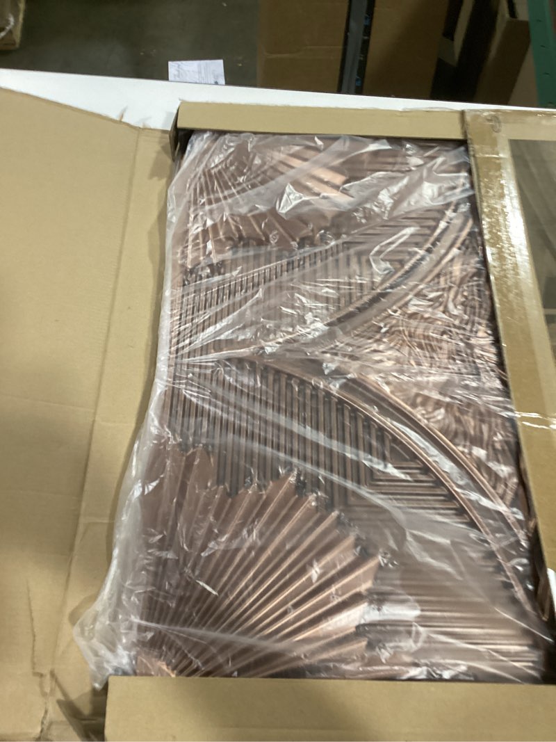 Condition photo showing Good Condition for Art3d Drop Ceiling Tiles 24x24 in Bronze (12-Pack, 48 Sq.ft), 3D Wainscoting Panels Glue Up 2x2 24"x24" Bronze 12