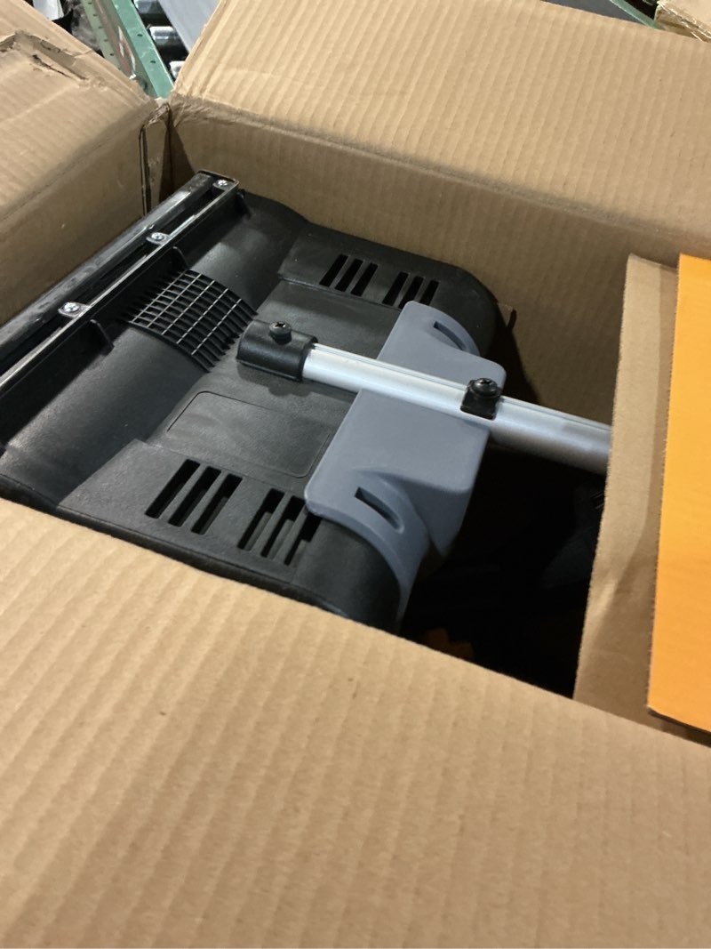 Condition photo showing As Is for Cordless Snow Shovel Compatible with DeWalt 20V Max Battery, 11" Electric Snow Blower w/ 20FT Max Throw & Adjustable Handle, Snow Thrower for Driveway, Deck, Patio, Steps(Tool Only) Black (Battery and charger not included)