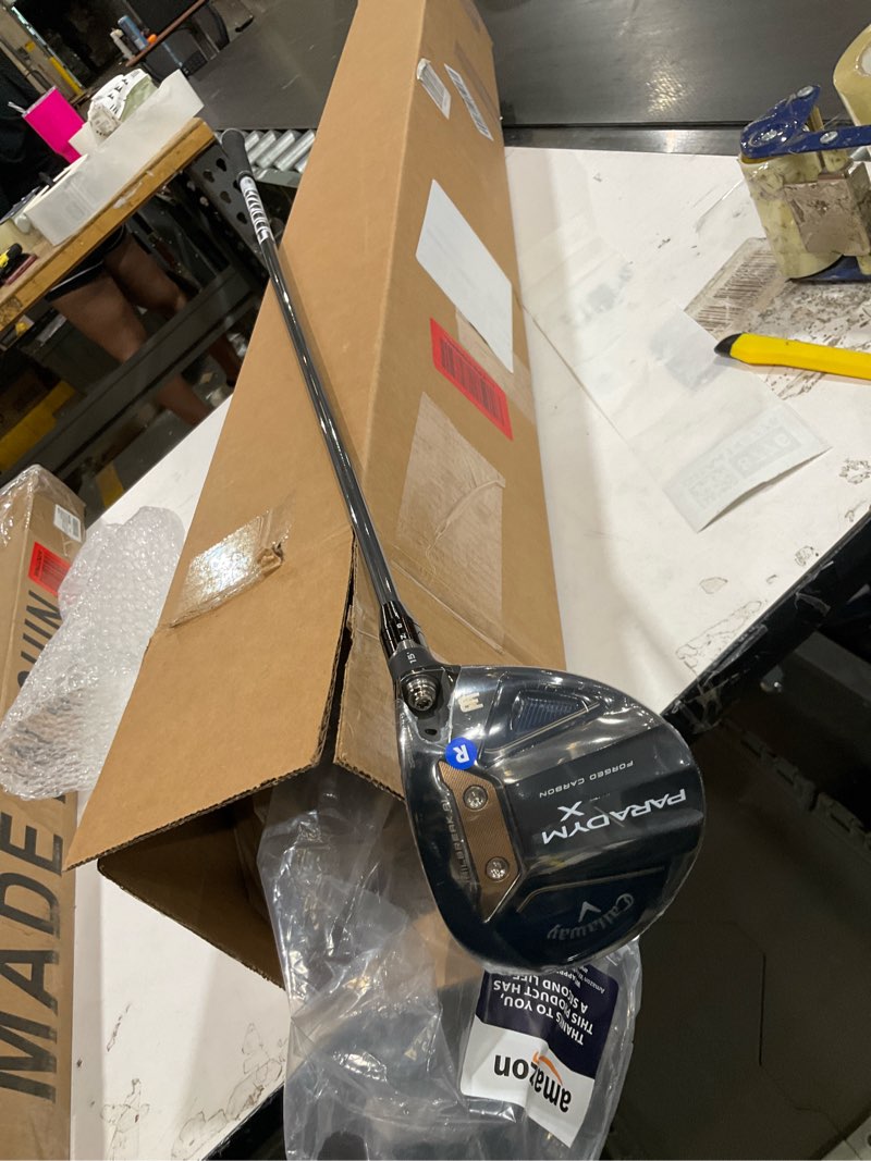 Condition photo showing New/Like New for callaway golf 2023 paradym x fairway wood right hzrdus silver 60g regular 3 wood