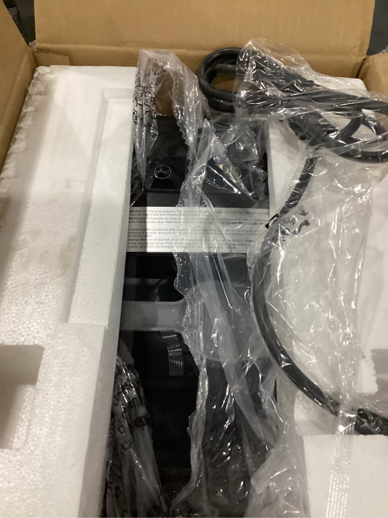 Condition photo showing Good Condition for goveelife smart ice maker countertop, portable ice machine with voice control, 9 ice cubes in 6 minutes 3 sizes, 26lbs/24hrs, self cleaning rgb lights, quiet ice maker with scoop for kitchen black