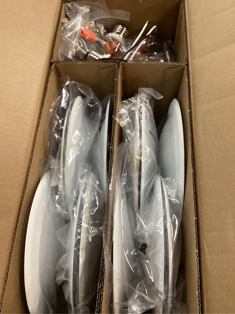 Condition photo showing Good Condition for Sunco Lighting 12 Pack 5/6” LED Disk Lights Flush Mount Ceiling Light Fixture Recessed 6000K Dayligh