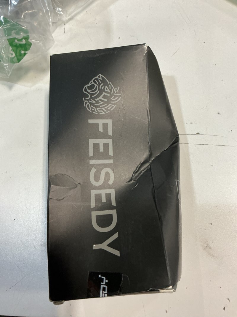 Condition photo showing New/Like New for FEISEDY Oversized Blue Light Blocking Glasses Women Men Retro Big Round Frame Eyewear Clear Lens Computer Glasses B2997 002 - Blue 62 Millimeters