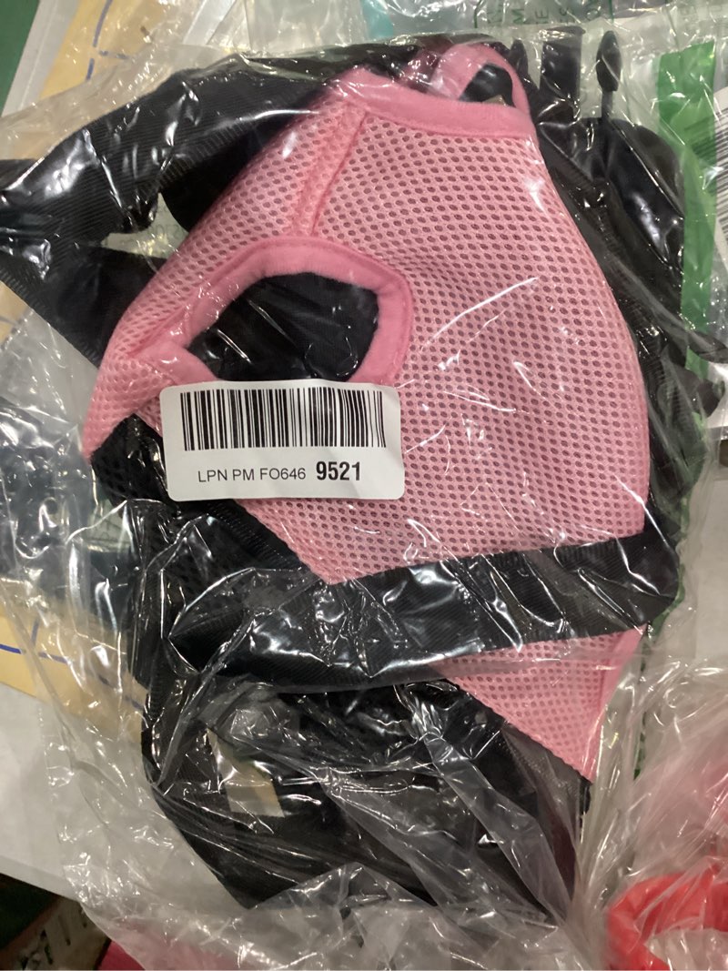 Condition photo showing Good Condition for YUDODO Pet Dog Carrier Backpack Adjustable Dog Front Carrier, Legs Out Easy-Fit Dog Travel Backpack Carrier for Hiking Camping for Small Medium Dogs Cats and Rabbits (Medium, Pink) Pink Medium (4-8lbs)