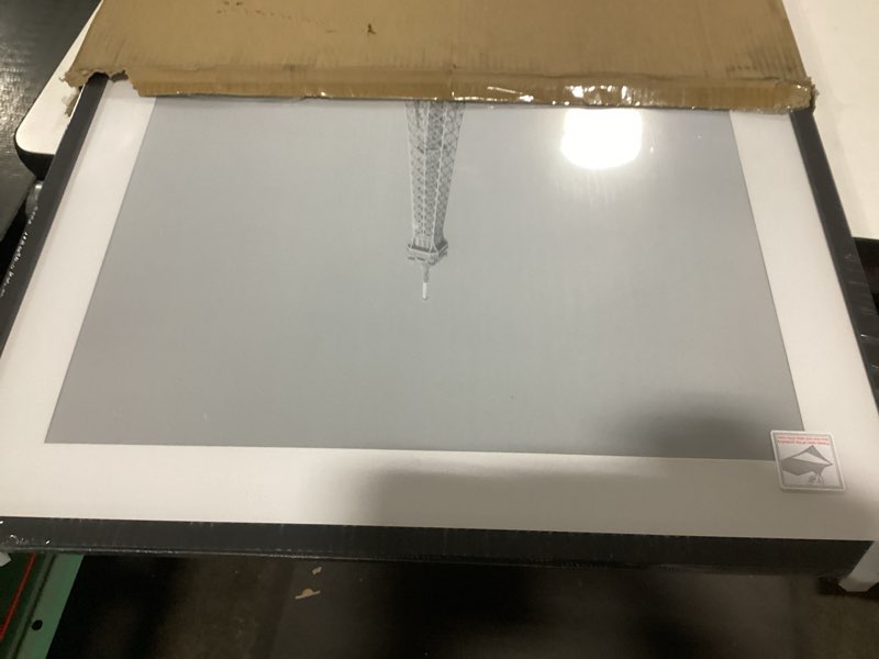 Condition photo showing As Is for upsimples 24x32 Poster Frame, Display Pictures 20x28 with Mat or 24 x 32 Without, Wall Hanging Picture Frames, Black, 1 Pack Black 24x32