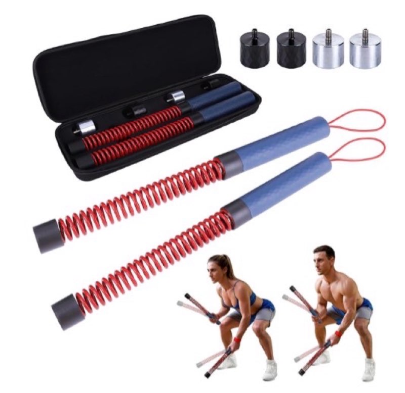 ASIEIT Upgraded Ropeless Battle Rope for Home Gym, Adjustable Weight Ropeless Battle Ropes for Advan