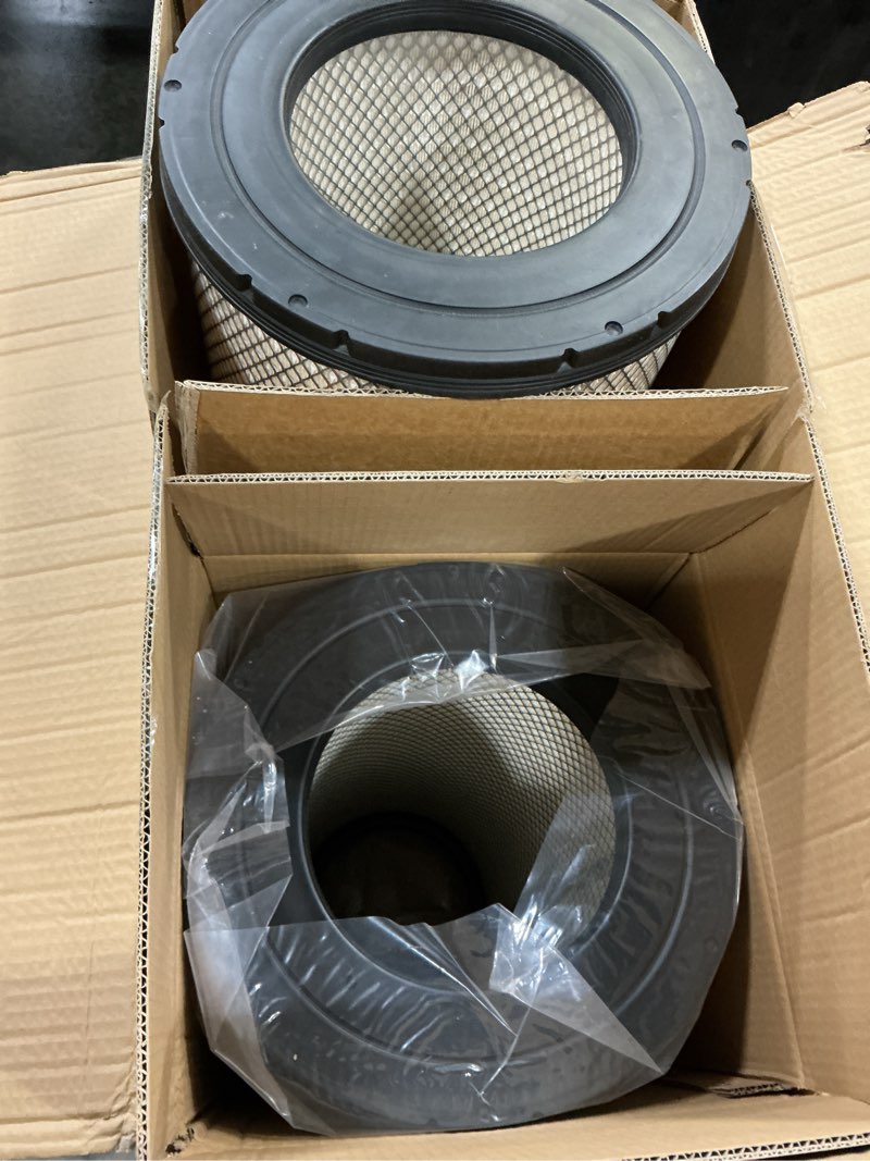 Condition photo showing Good Condition for rs3534 baldwin engine air filter 25.2''x12.8'' compatible with peterbilt 378 379 388 kenworth w900 western star 4900 ex fa sa replaces af25248 laf3302 46863 6863 6863 tr518?2 pack?
