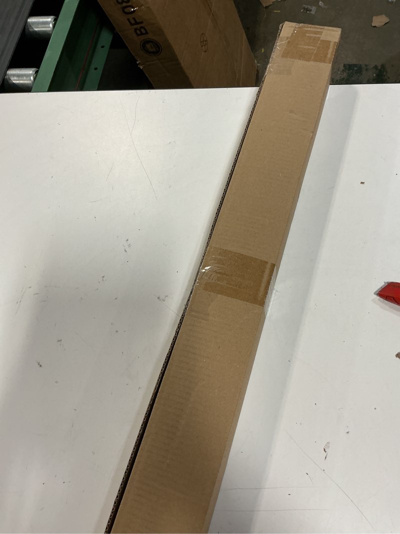 Condition photo showing New/Like New for lazblinds cordless zebra blinds for windows, free-stop roller windows shades with cassette, light filtering dual layer sheer shades for home and office, 27.5" w x 72" h, grey - linen grey - linen 27.5" w x 72" h