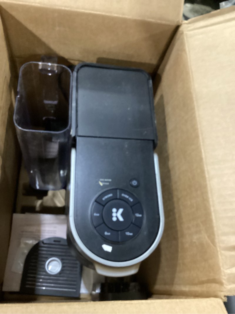 Condition photo showing As Is for Not tested ***Keurig K-Supreme Single Serve K-Cup Pod Coffee Maker, MultiStream Technology, 4 Brew Sizes, 66oz Dual-Position Removable Reservoir, Black Black Coffee Maker