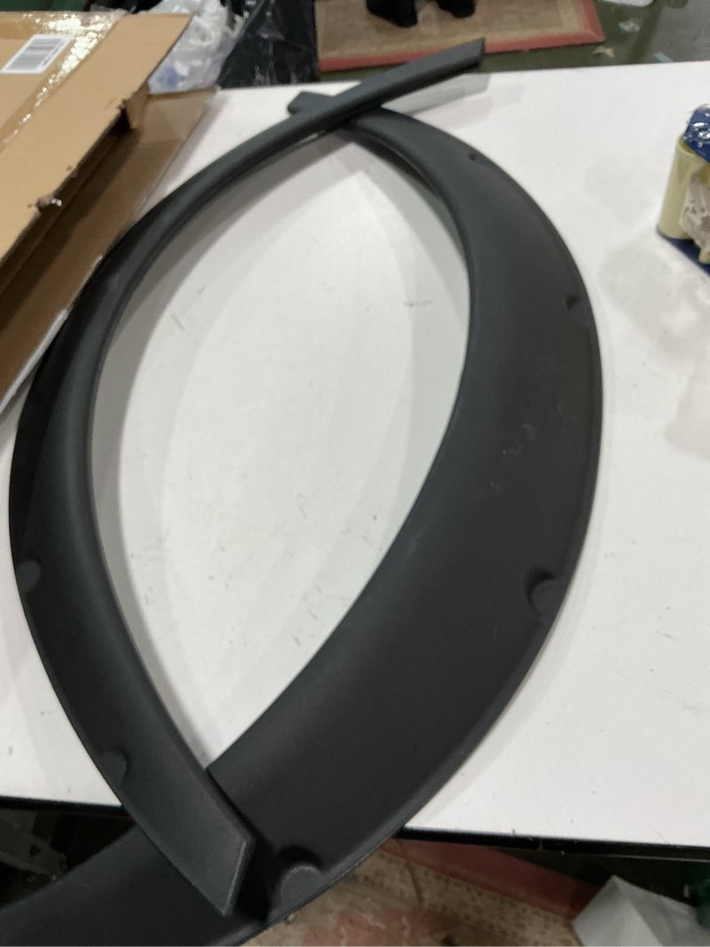 Condition photo showing New/Like New for BLACKHORSE-RACING 4PCS 3.5"/890mm Universal Car Wheel Fender Flares Flexible Wide Body Wheel Arches PU(82+89cm) 820 x 330 x 40mm*2+890 x 370 x 65mm*2