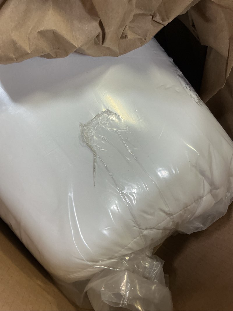 Condition photo showing Good Condition for l lovsoul down alternative queen comforter duvet insert,all season duvet insert with corner tabs,white comforter queen size 90x90inches queen white