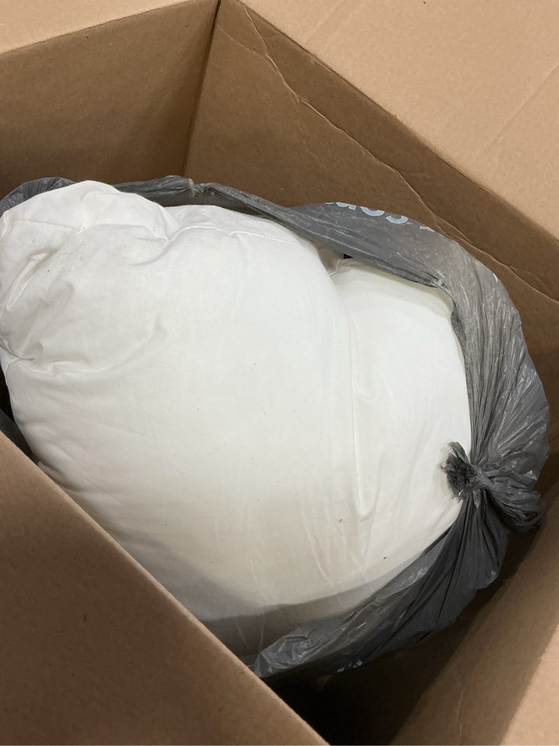 Condition photo showing As Is for casper sleep original pillow for sleeping, standard, white standard single pack