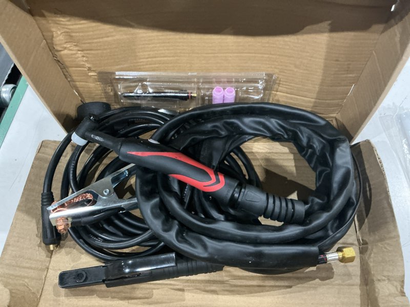 Condition photo showing As Is for yeswelder 200a ac/dc aluminum tig welder tig-200p acdc tig welding machine | large led display with pulse digital inverter stick/tig 110/220v dual voltage