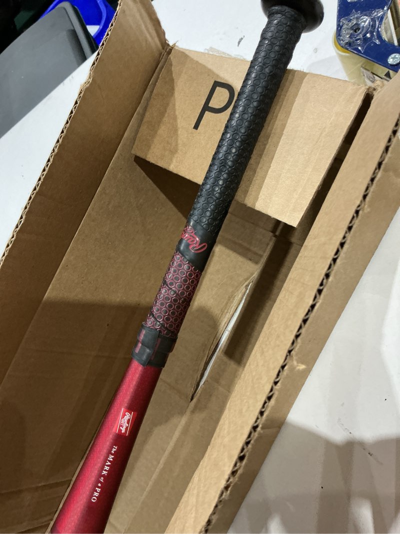 Condition photo showing Good Condition for new, rawlings 2023 5150 usssa bat, -10 2 3/4" 30/20 end loaded red/black alloy
