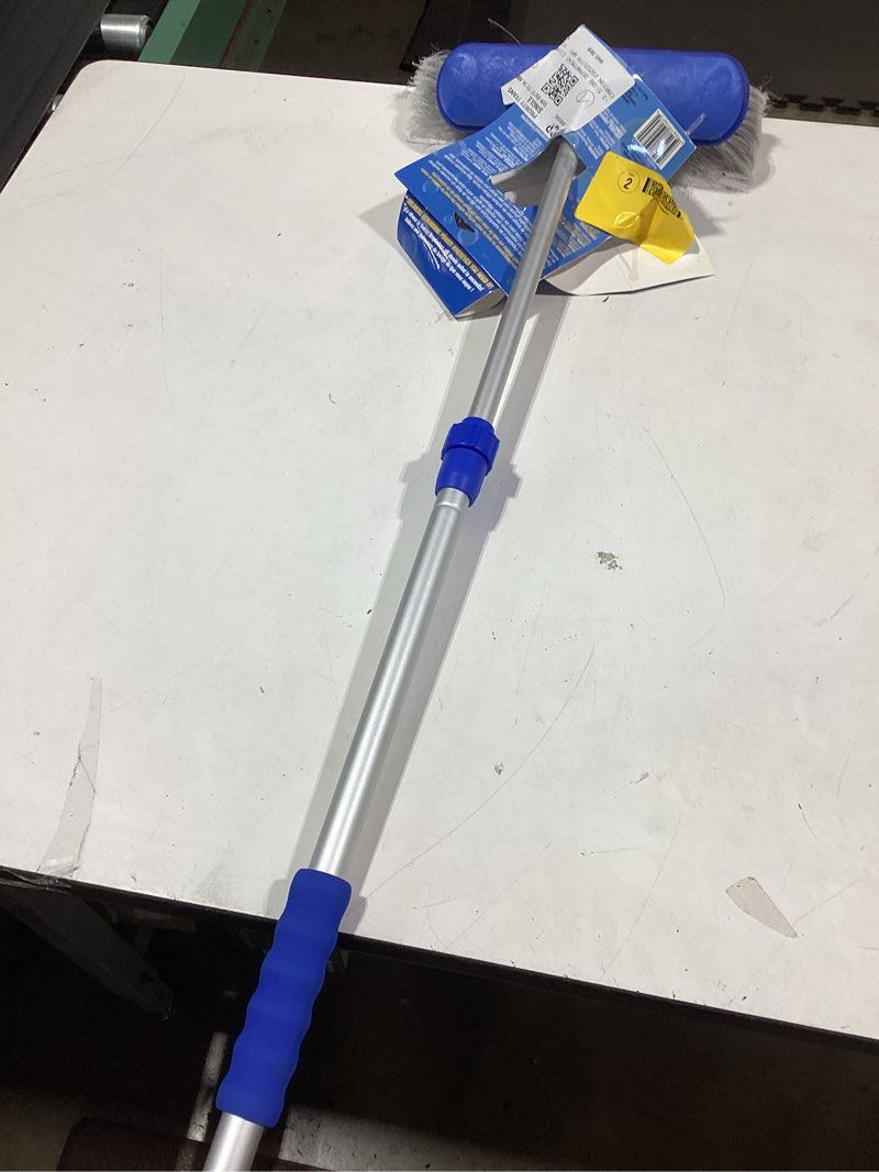 Condition photo showing As Is for extend-a-flo auto wash scrub brush