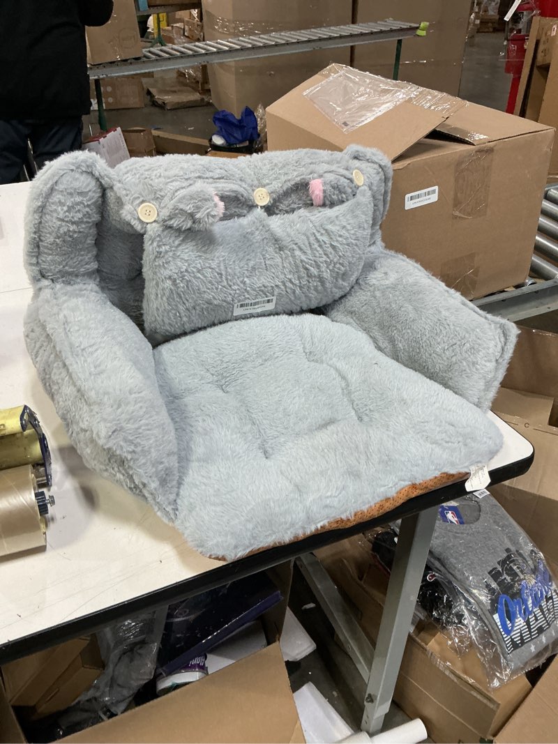 Kids Chairs for Toddler, 2-in-1 Toddler Soft Sherpa Couch Fold Out, Convertible Sofa to Lounger for Girls and Boys, Cream Cream Medium