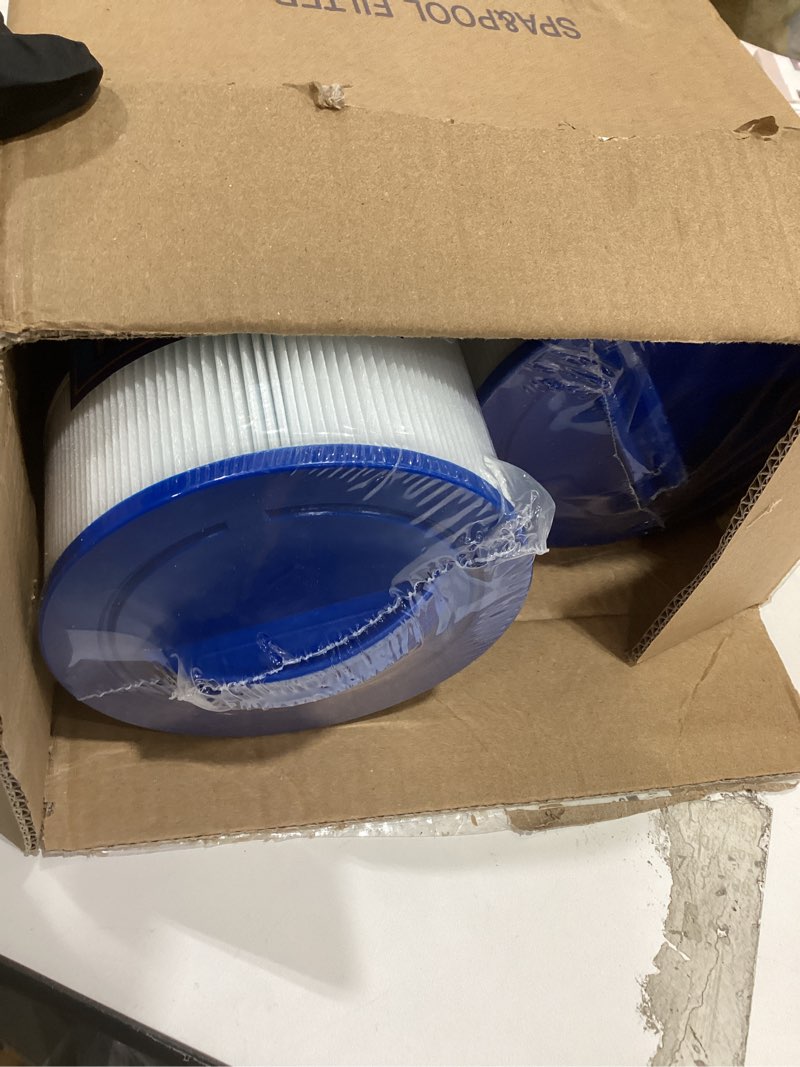 Condition photo showing item condition for Cryspool Spa Filter Compatible with Marquis Spa 20041, 20091, 370-0237, 5CH-502, Marquis 50, PPM50SC-F2M, FC-0195, 2" MPT-Thread,50 sq.ft, 2 Pack