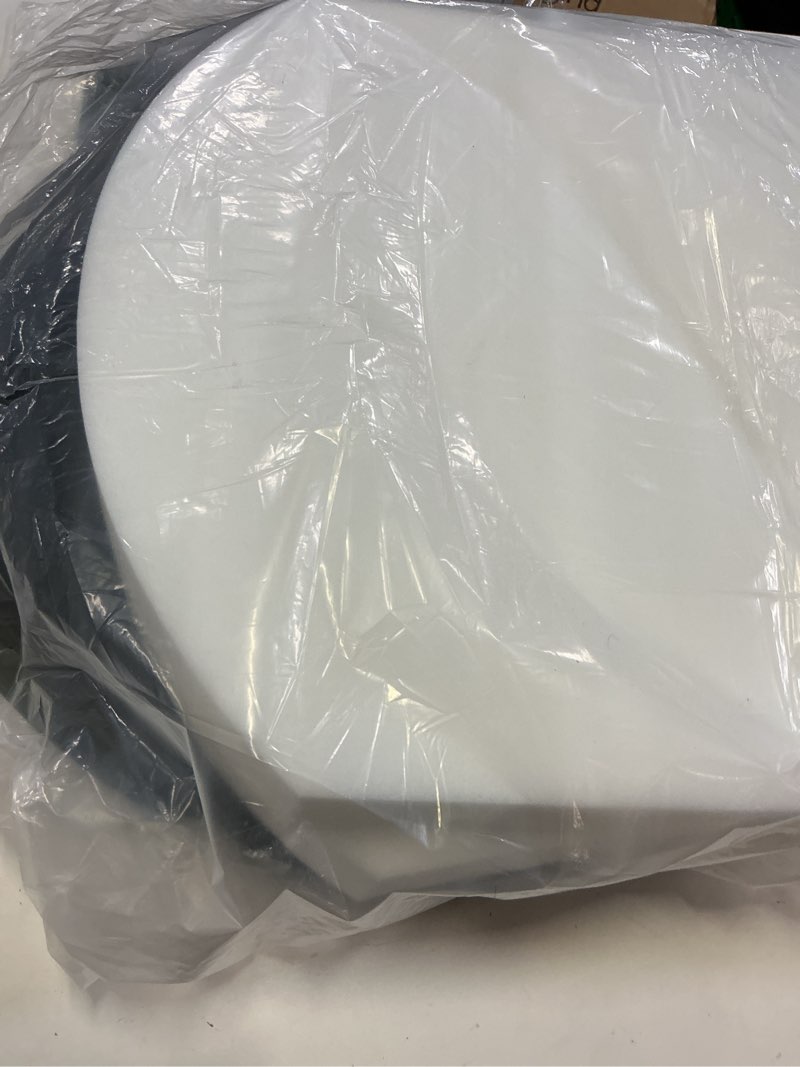 Condition photo showing Good Condition for outdoor chair cushions set of 2: waterproof & fade resistant patio furniture cushions - 17 x 16 x 2 inch non slip round corner seat cushion pads with removable cover for garden yard lawn, navy blue 17x16x2 inch-2p navy