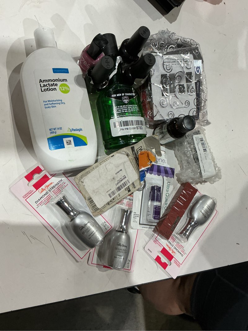 Condition photo showing As Is for assorted health and beauty lot