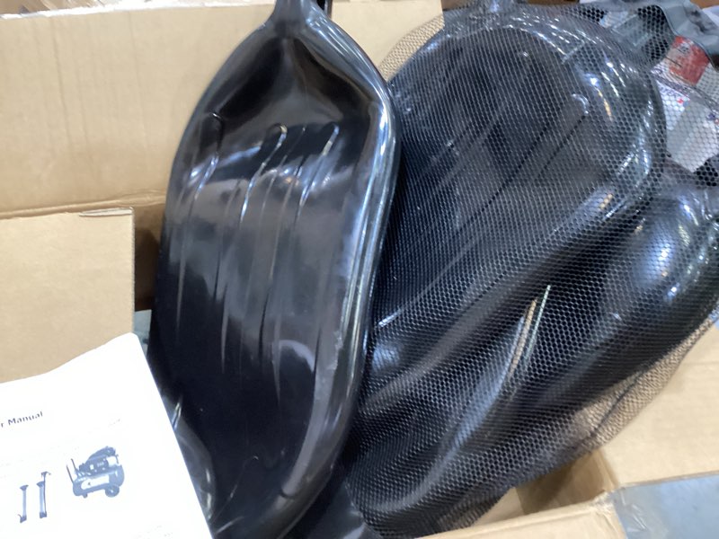 Condition photo showing Good Condition for affordura boat fender 4 pack boat bumpers fenders with 4 ropes, boat bumpers for pontoon boat fenders inflatable 6.5 inch black