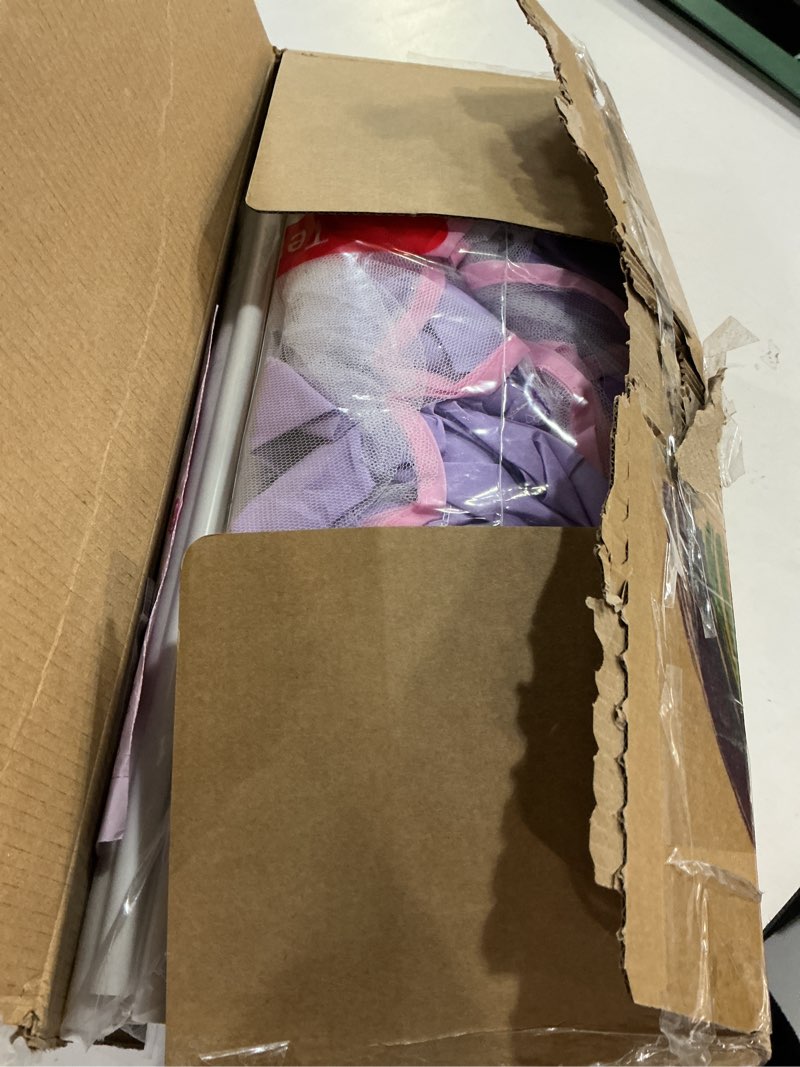 Condition photo showing New/Like New for EVOIONOS Purple Tent for Girls, Kids Tent Indoor, Princess Tent with Star Lights, Girls Play Tent, Princess Castle Playhouse Tent, Little Girls Lavendar Tent, 55x53 Princess Tent for Girls 05 Purple Tent and Star Lights